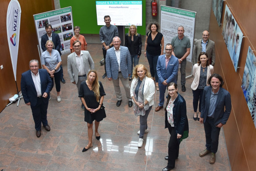Projekt „Gesund & Fit im digitalen Wandel“