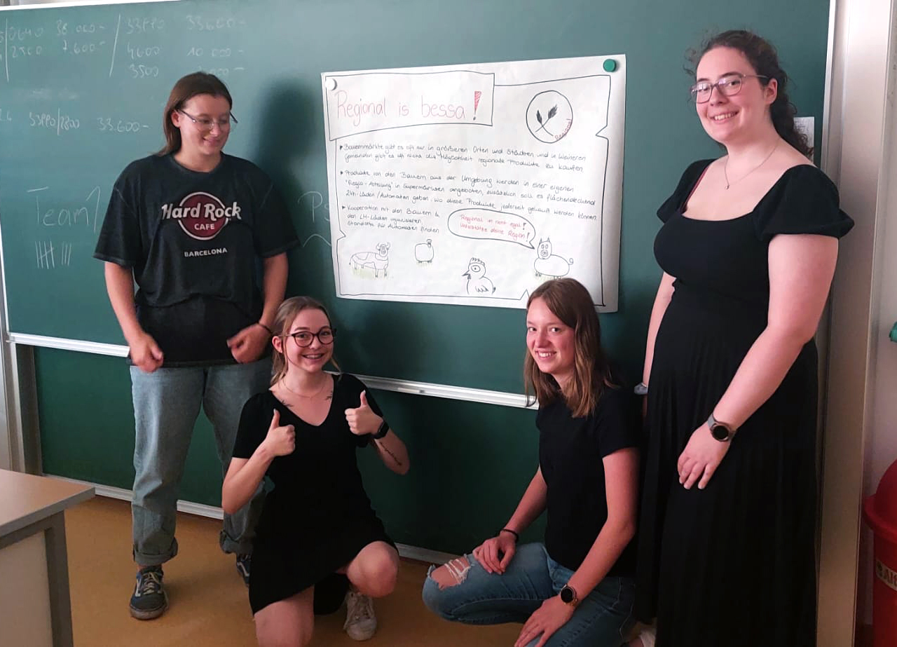 Präsentation des Innovationszentrums W.E.I.Z. in der HLW FSB Weiz