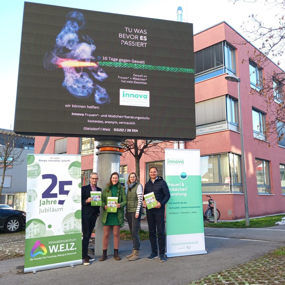 Kampagne: 16 Tage gegen Gewalt an Frauen