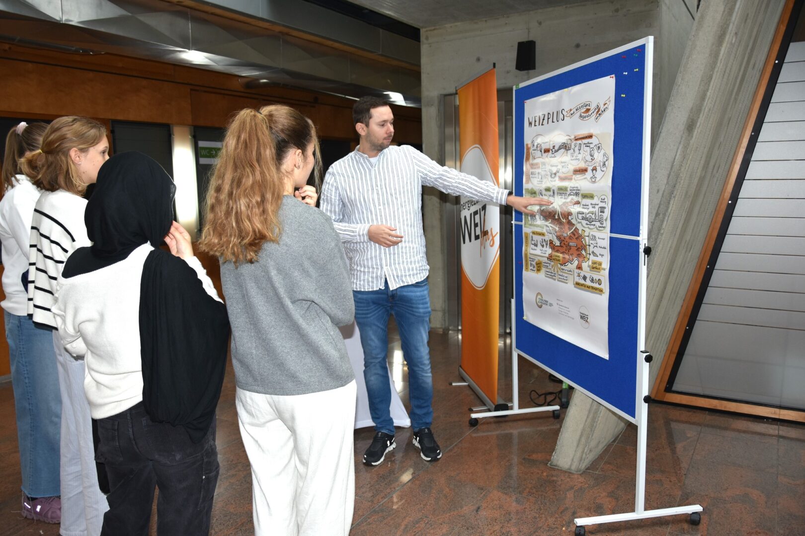 Weizer Oberstufen bei uns zu Gast